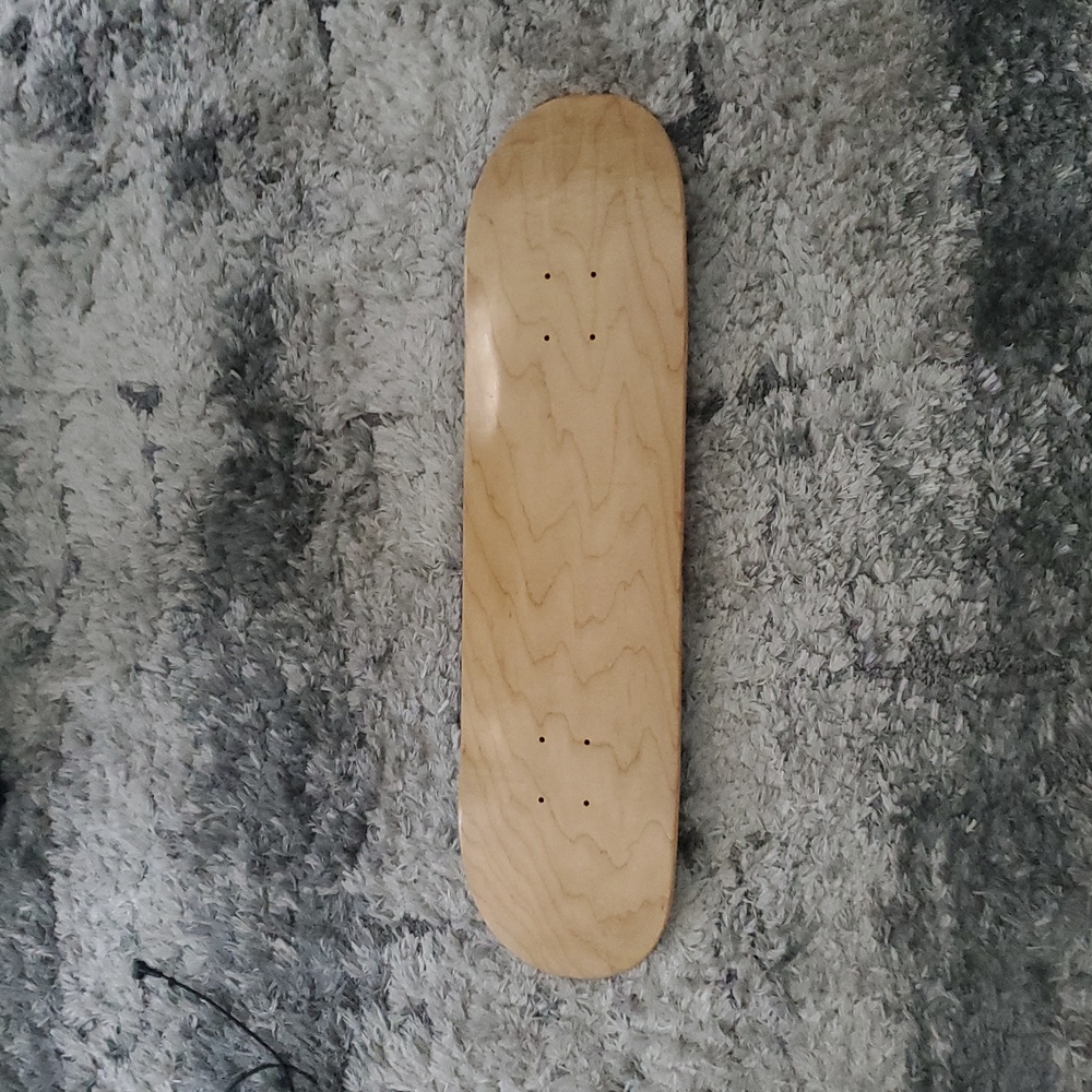 NEW 8" Blank Skateboard Deck (Premium North American Maple)